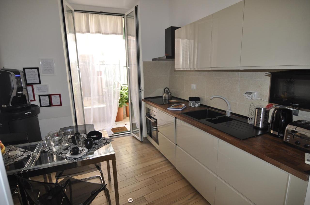 Flatinrome Trastevere Deluxe Rooms - Green Patio Eksteriør bilde